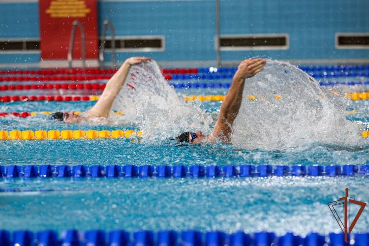 Победителями чемпионата Росгвардии по плаванию стали представители Центрального округа
