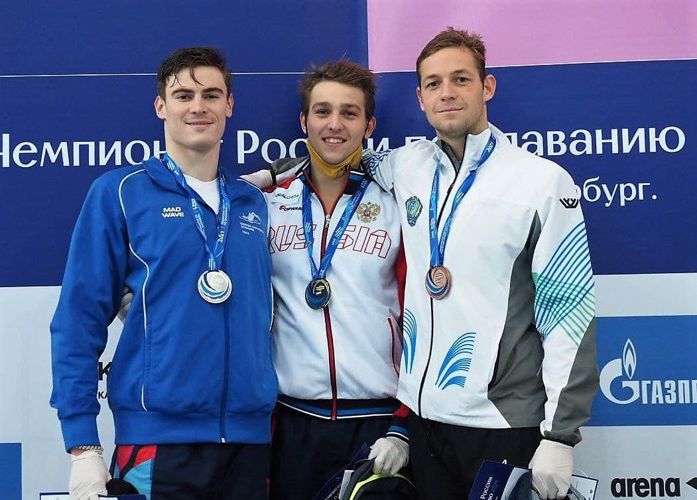 Четыре медали чемпионата России по плаванию на счету росгвардейцев