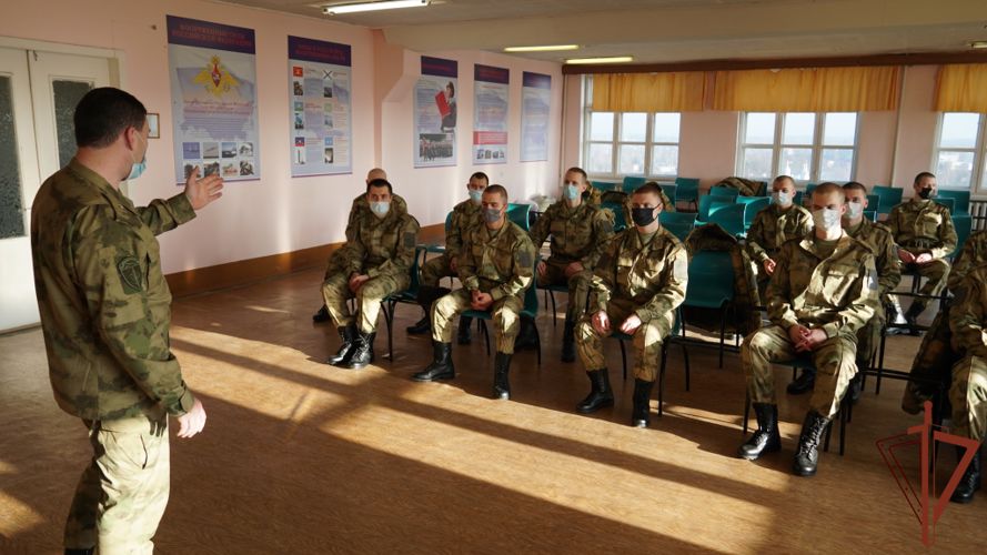 Первые команды призывников отправились из военкоматов в воинские части Росгвардии