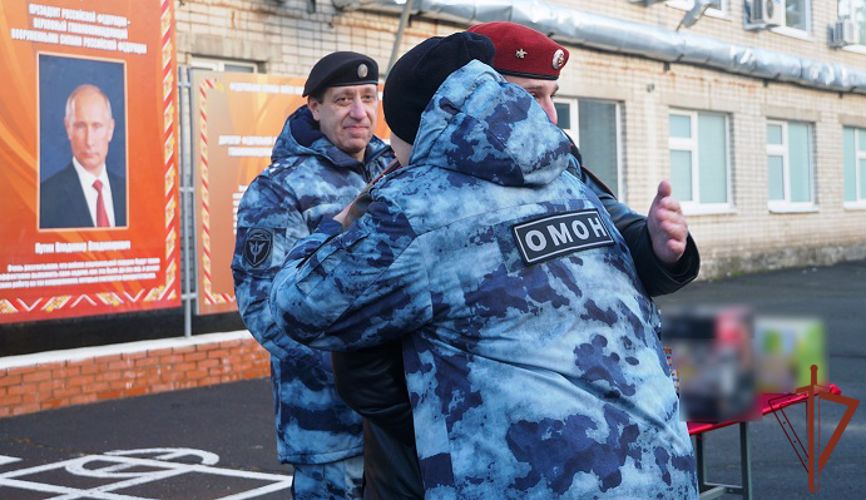 Карельский ОМОН Росгвардии отметил 28-ю годовщину образования