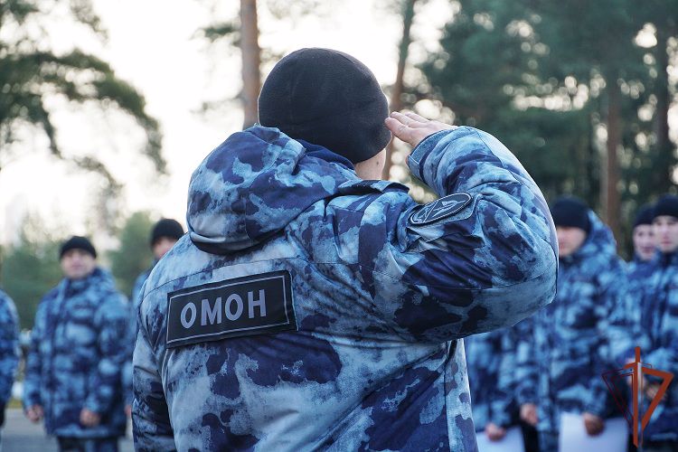Карельский ОМОН Росгвардии отметил 28-ю годовщину образования