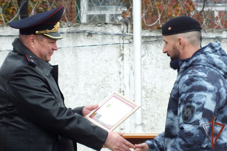 Таганрогский ОМОН отметил свое 28-летие