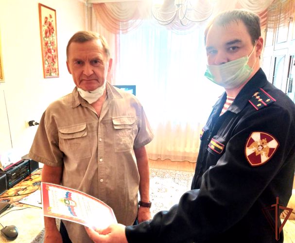 В Зауралье ветеранов вневедомственной охраны Росгвардии поздравили с профессиональным праздником