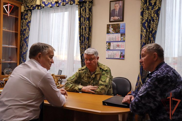 Заместитель командующего Приволжским округом проинспектировал подразделения Управления Росгвардии по Республике Марий Эл