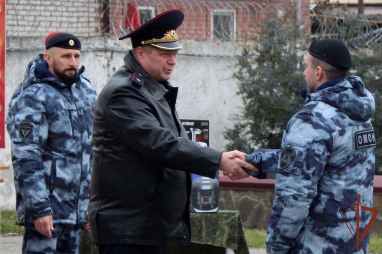 Таганрогский ОМОН отметил свое 28-летие