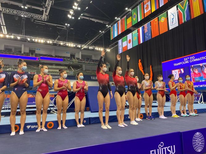 Росгвардеец взял «золото» чемпионата мира по прыжкам на батуте