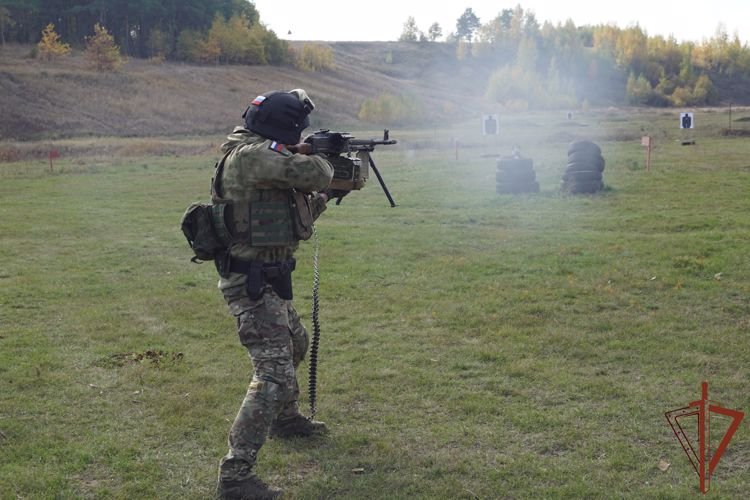 В Липецкой области прошли соревнования по стрельбе среди спецподразделений регионального управления Росгвардии (Видео)
