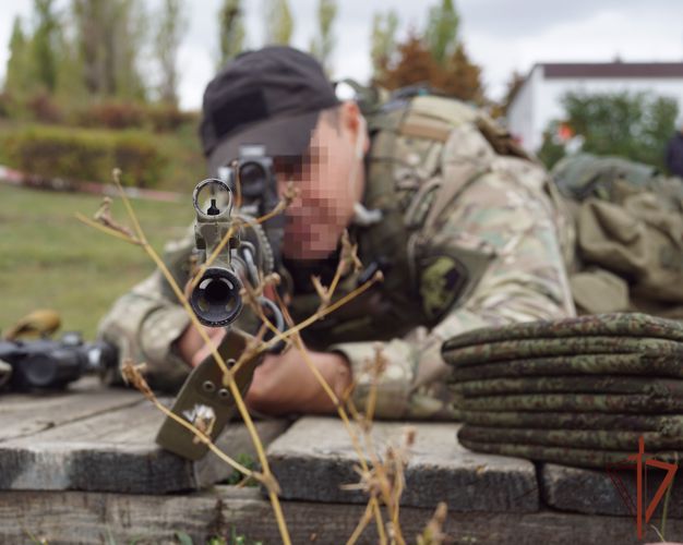В Липецкой области прошли соревнования по стрельбе среди спецподразделений регионального управления Росгвардии (Видео)