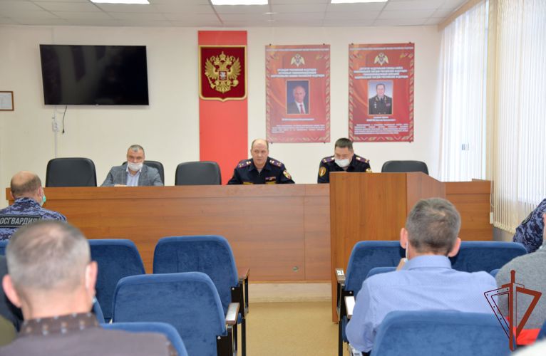 Росгвардия и частные охранные организации Зауралья обсудили вопросы качества предоставляемых услуг