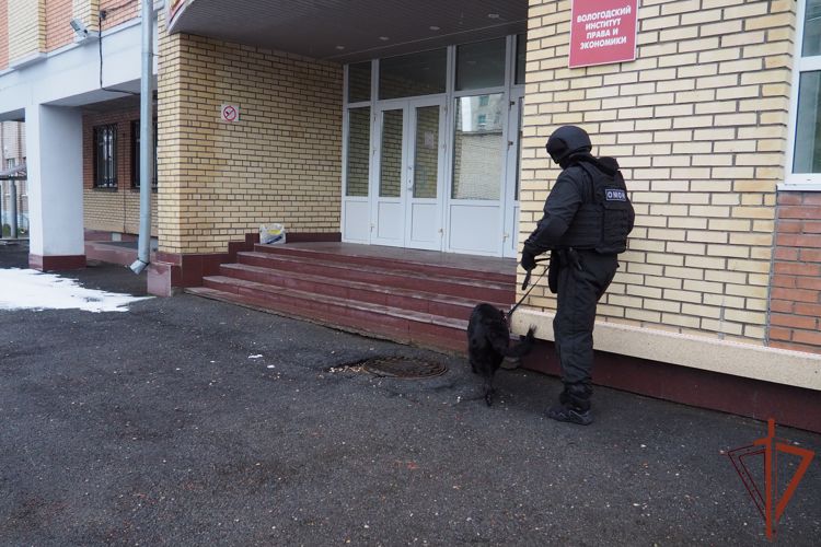 Росгвардейцы провели специальные занятия с учащимися и преподавателям вологодского вуза