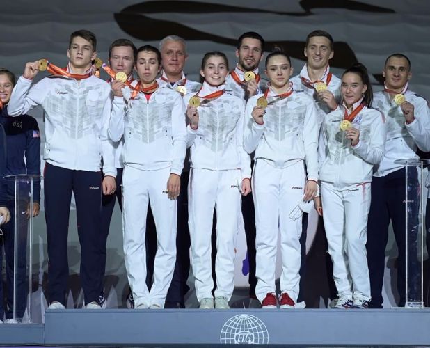 Росгвардеец взял «золото» чемпионата мира по прыжкам на батуте