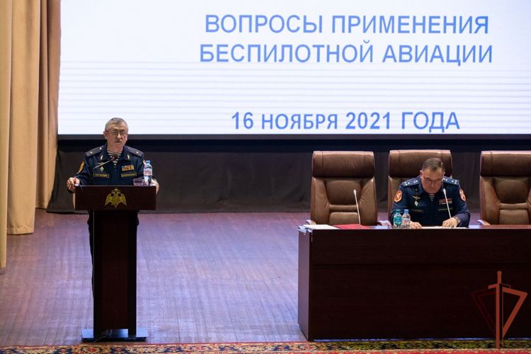 В Росгвардии обсудили вопросы создания специальных комплексов беспилотной авиации