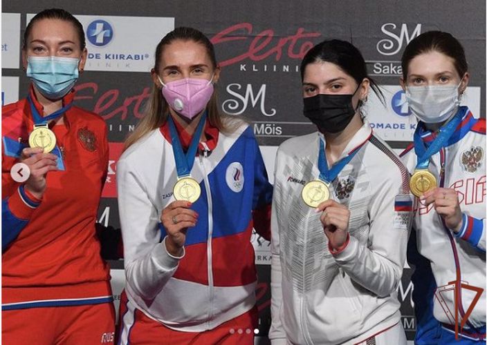 Спортсмены Росгвардии победили в командных соревнованиях на этапе Кубка мира по фехтованию