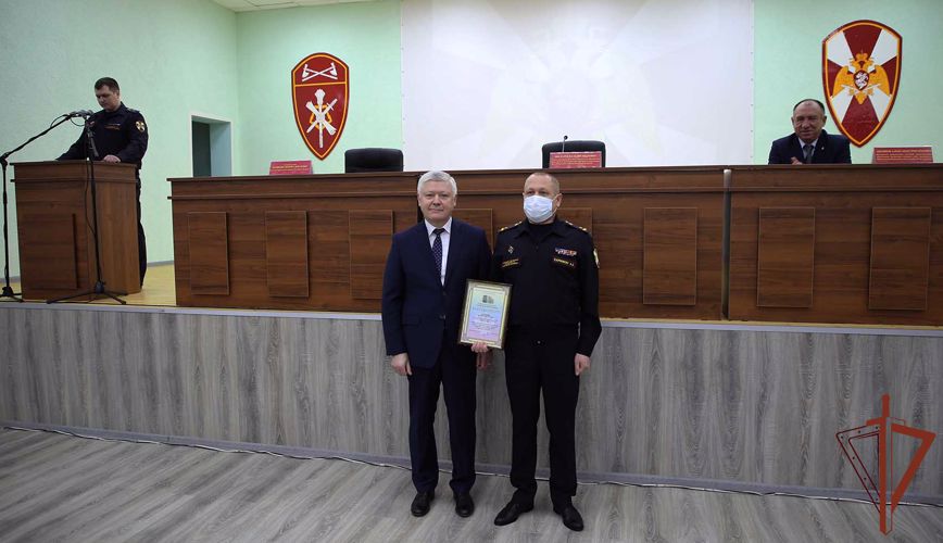 Личный состав мордовского управления Росгвардии встретился с депутатом Госдумы