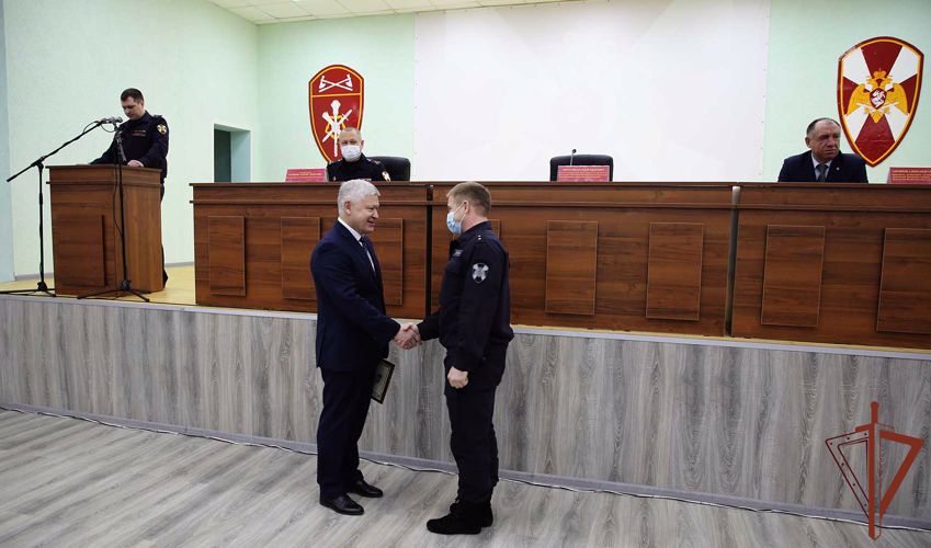 Личный состав мордовского управления Росгвардии встретился с депутатом Госдумы