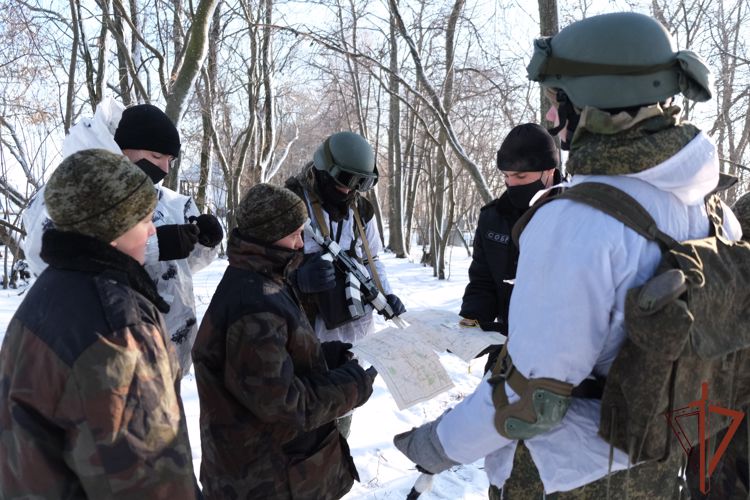 В Белгородской области состоялся полевой выход военно-патриотических клубов памяти погибшего офицера СОБР 