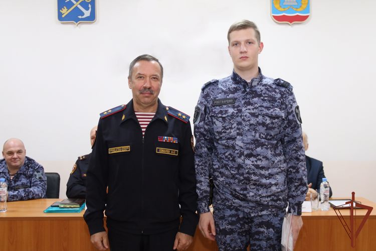 Росгвардеец удостоен благодарности от Уполномоченного по правам человека в Российской Федерации