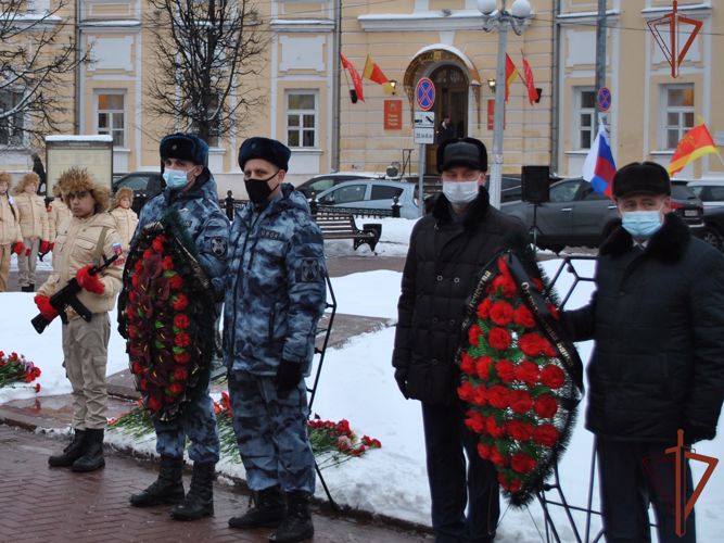 В Твери сотрудники Росгвардии приняли участие в торжественных мероприятиях, посвященных Дню освобождения Калинина
