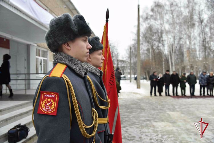 Школу кадетского движения в Ижевске назвали именем командира регионального ОМОН Росгвардии