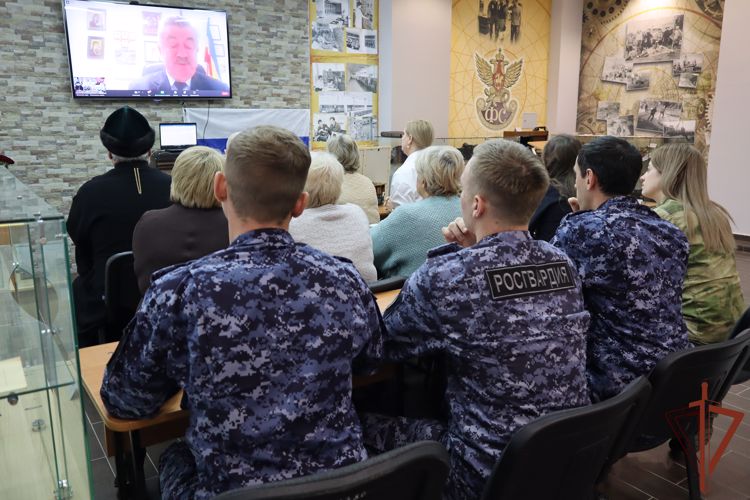 Сотрудники Росгвардии стали участниками международного телемоста в Ставрополе