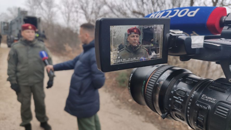Крымским телезрителям показали тренировки бойцов севастопольского СОБР Росгвардии (видео)