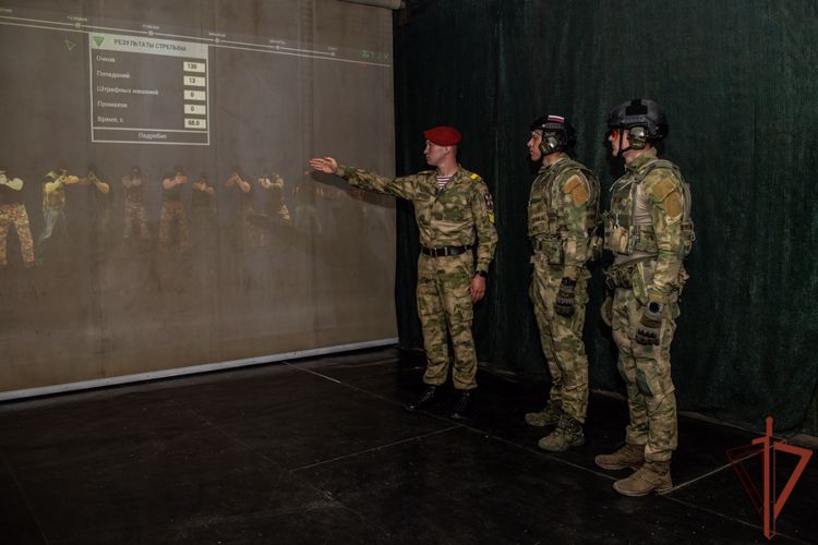 Стрельба в интерактивном тире