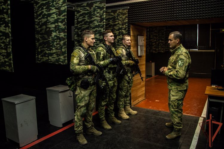 Стрельба в интерактивном тире