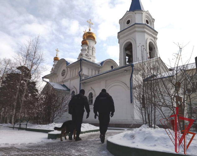 Росгвардейцы Восточного округа обеспечили проведение православного праздника Крещения Господня
