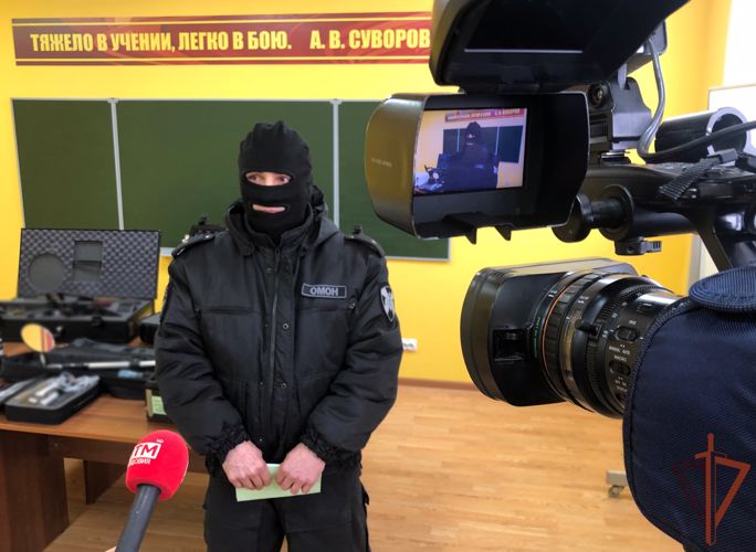 В Мордовии телеканал «НТМ» подготовил специальный репортаж к 75-летию инженерной службы Росгвардии