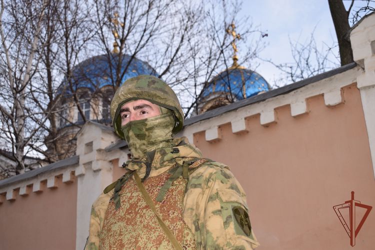 На Северном Кавказе Росгвардия обеспечила общественный порядок и безопасность в Крещение