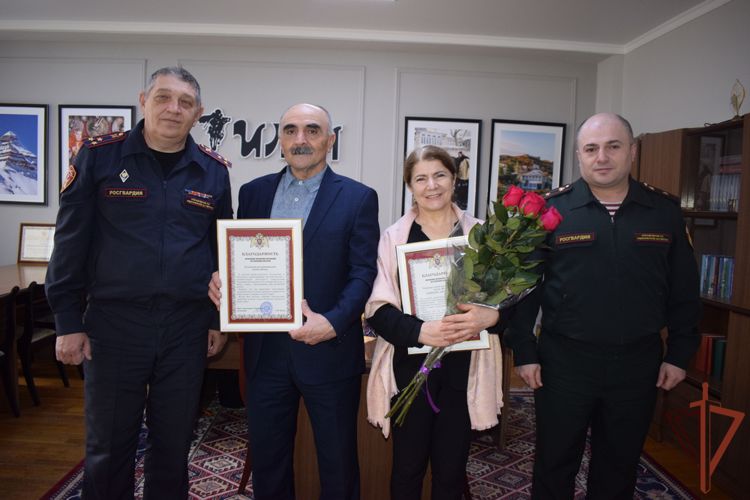 На Северном Кавказе Росгвардия поздравила журналистов с профессиональным праздником