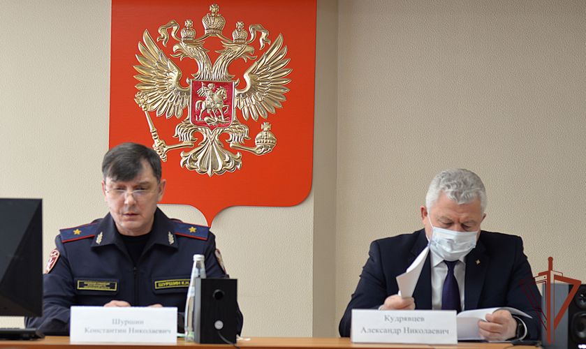 Начальник Управления Росгвардии по Свердловской области  провел координационный совет по вопросам частной охранной деятельности