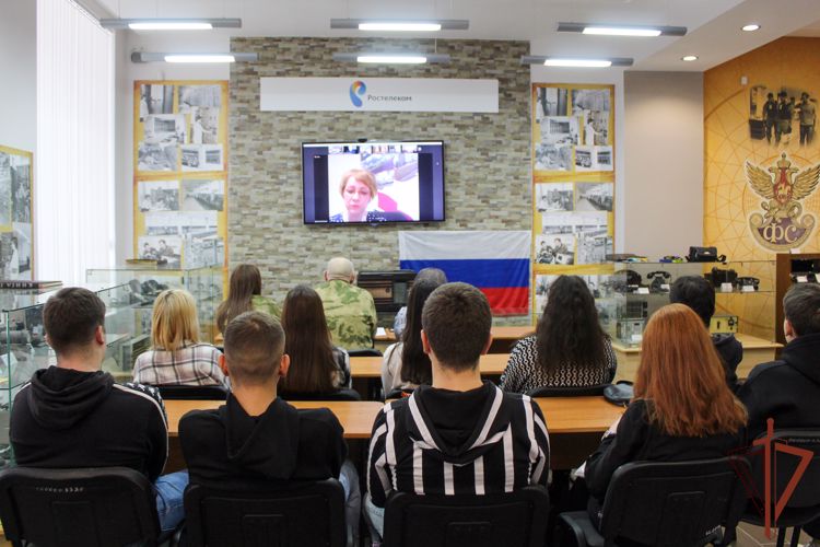 В Ставрополе росгвардейцы приняли участие в международном телемосте