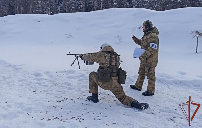 В нижнетагильском отдельном отряде специального назначения «Урал» завершился плановый учебный сбор с пулеметчиками (видео)