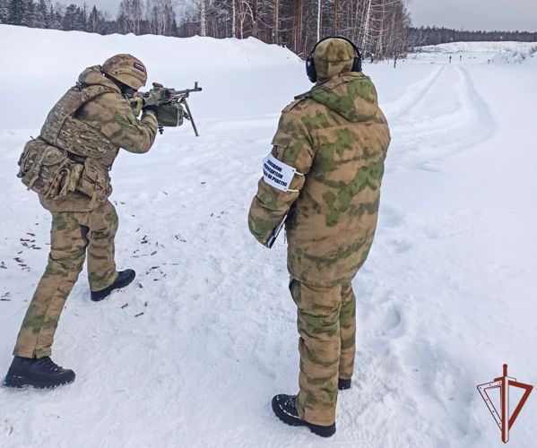 В нижнетагильском отдельном отряде специального назначения «Урал» завершился плановый учебный сбор с пулеметчиками (видео)