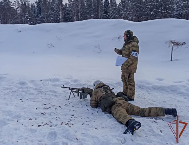 В нижнетагильском отдельном отряде специального назначения «Урал» завершился плановый учебный сбор с пулеметчиками (видео)