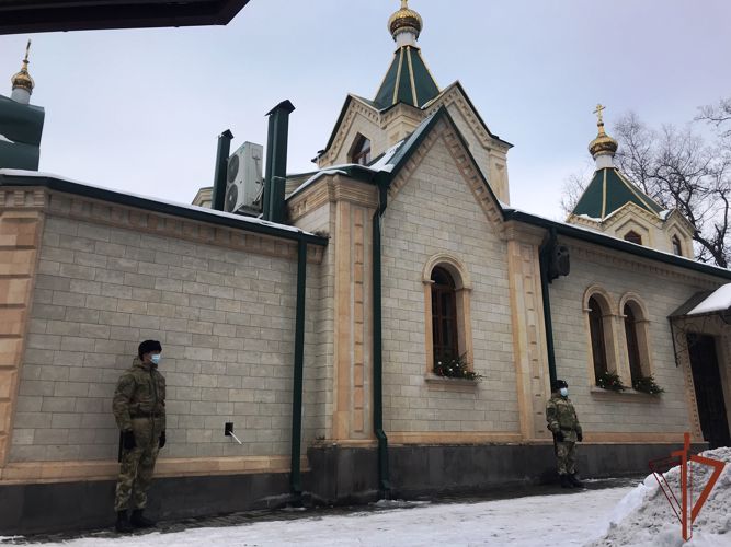 На Северном Кавказе Росгвардия обеспечила общественный порядок и безопасность в Крещение