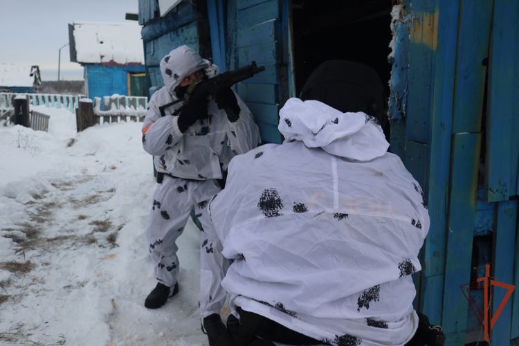 В Ленинградской области Росгвардия провела тактико-специальные учения