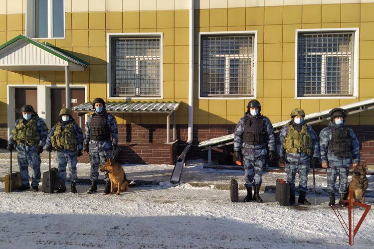 В Сибири прошли тематические мероприятия, приуроченные к 75-летию инженерной службы Росгвардии 
