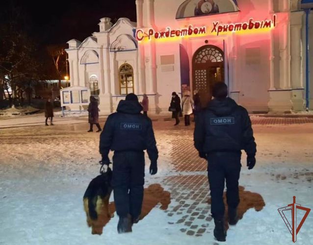 На Урале Росгвардия обеспечила правопорядок и общественную безопасность рождественских мероприятий 