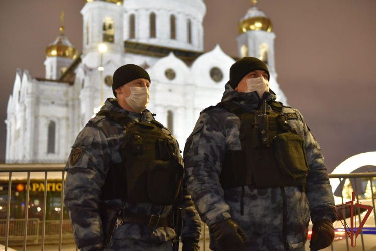 Росгвардия обеспечила правопорядок и безопасность в рождественскую ночь