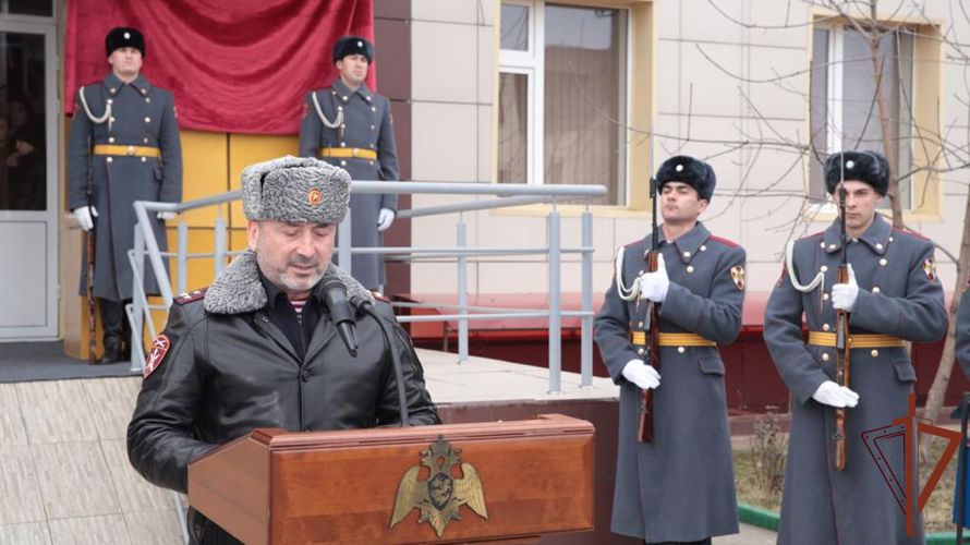 Увековечена память бойцов чеченского ОМОН, погибших при исполнении служебных обязанностей