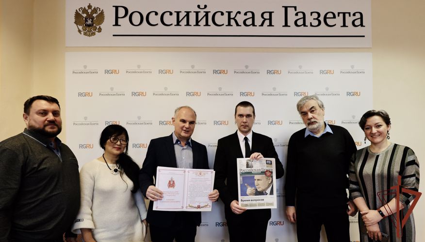 На юге России Росгвардия поздравила работников СМИ с профессиональным праздником