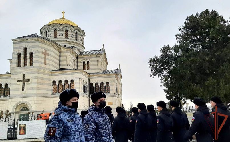 Правопорядок во время празднования Крещения Господня обеспечила Росгвардия на Юге России