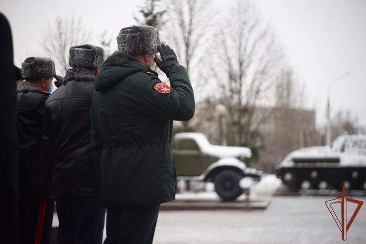 Росгвардия приняла участие в мероприятиях в честь 79-й годовщины освобождения Воронежа от немецко-фашистских захватчиков