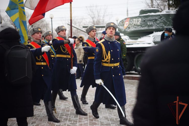 Росгвардия приняла участие в мероприятиях в честь 79-й годовщины освобождения Воронежа от немецко-фашистских захватчиков