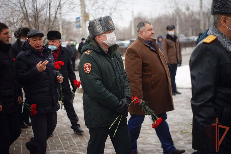 Росгвардия приняла участие в мероприятиях в честь 79-й годовщины освобождения Воронежа от немецко-фашистских захватчиков