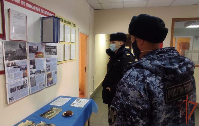 Росгвардия на Урале провела памятные мероприятия, посвященные 78-ой годовщине полного освобождения Ленинграда от фашисткой блокады