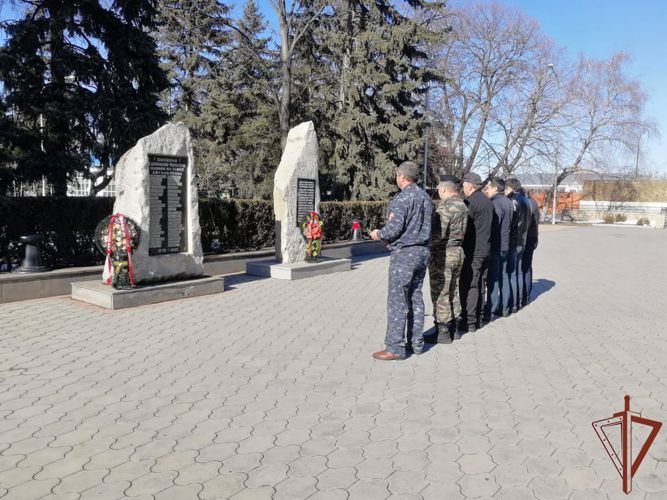 Память воинов-интернационалистов почтили в Северо-Кавказском округе Росгвардии
