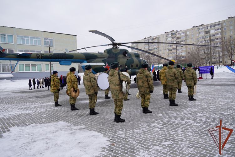Начальник управления Росгвардии по Чувашии принял участие в открытии музея Героя России Николая Гаврилова